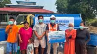 TPK Bagendang Salurkan Bantuan Air Bersih Warga