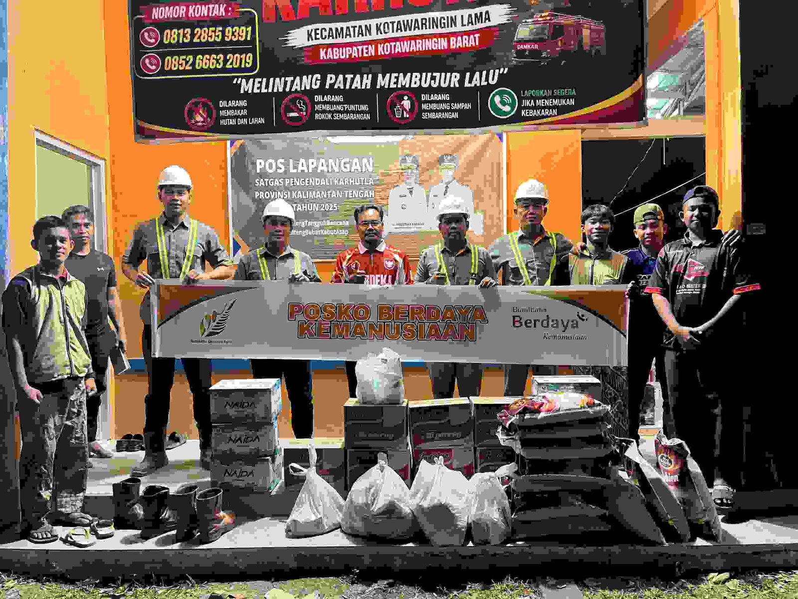 Bantuan Posko Karhutla Kotawaringin Lama Bantuan Posko Karhutla Kotawaringin Lama