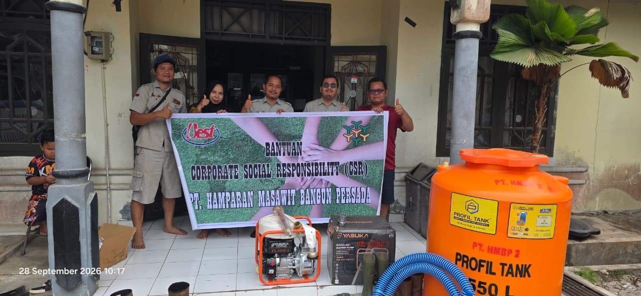 Bantuan Alat Pemadam Karhutla PT HMBP II