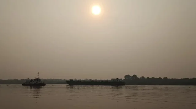kabut asap kembali menyelimuti sampit