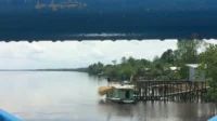 salah satu sudut perairan sungai mentaya