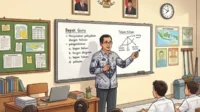 proses belajar dan mengajar di sekolah