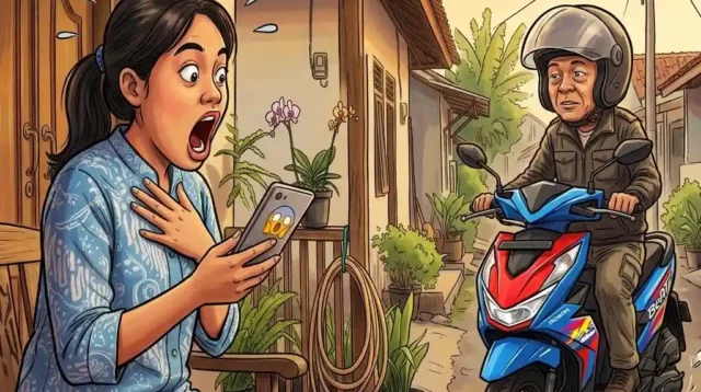 ilustrasi motor curian 1