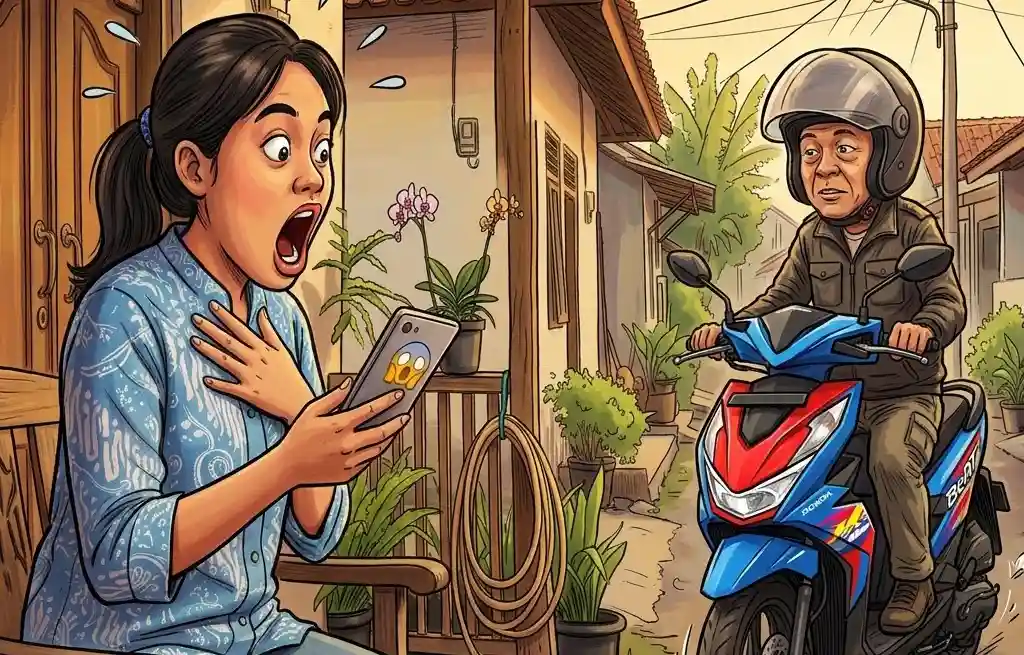 ilustrasi motor curian 1